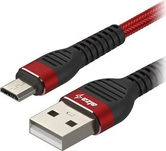 AlzaPower CompactCore USB-A to Micro USB 1m červený