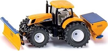Siku Super - Traktor s prednou radlicou a sypačom soli