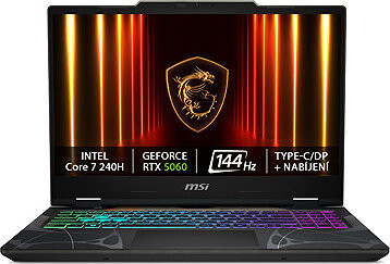 MSI Cyborg 15 B2RWFKG-413CZ kovový