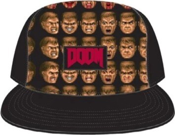 DOOM – Red Logo – šiltovka