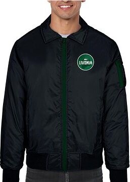DayZ Livonia Bomber Jacket Black/Green – bunda M