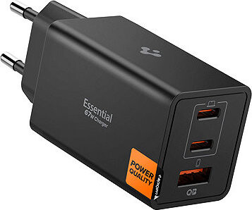 Spigen Essential 67 W Wall Charger EE673EU Black