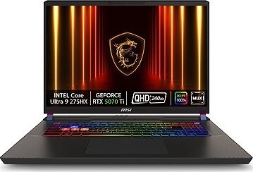 MSI Vector 17 HX AI A2XWHG-035CZ kovový