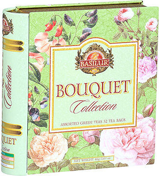 Basilur Book Assorted 32 Bouquet 32 × 1,5 g plech