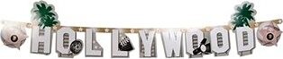 Girlanda nápis hollywood – 135 cm