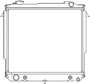NRF Chladič, chladenie motora 50300