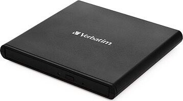 VERBATIN CD/DVD Slimline + Nero, čierna