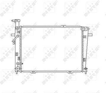 NRF Chladič, chladenie motora 53496