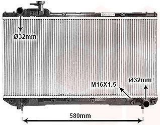VAN WEZEL chladič, chladenie motora 53002219