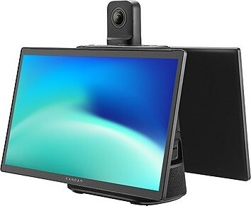 KanDao Meeting Ultra 4K 360 AI video conference camera with Dual touchscreen