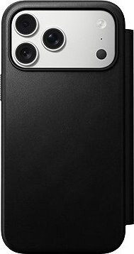 Nomad Modern Leather Folio Black iPhone 17 Pro Max