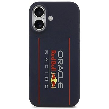 Red Bull Silicone Vertical Logo MagSafe Zadný Kryt na iPhone 17 Navy