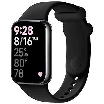 FIXED Silicone Strap na Xiaomi Redmi Watch 5/4 Smart Band 9 Pro/8 Pro čierny