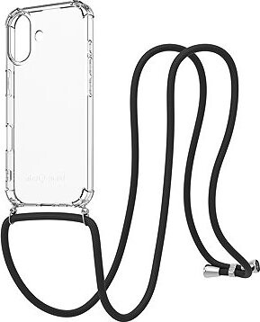 AlzaGuard Luxe Lanyard Case pre iPhone 17 čierny