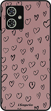 iSaprio Lesklý kryt Heart Dark Motorola Moto G54 5G/G54 5G Power Edition
