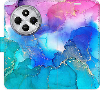 iSaprio Flip puzdro BluePink Paint pre Xiaomi Redmi 14C/Poco C75