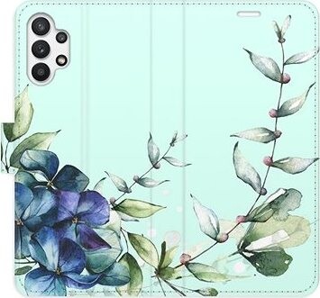 iSaprio flip puzdro Blue Flowers pre Samsung Galaxy A32 5G