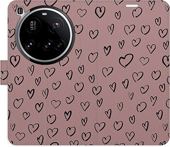 iSaprio Flip puzdro Heart Dark 02 pre Xiaomi 15 Ultra