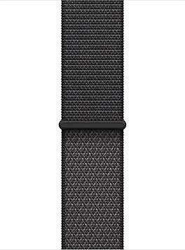 Apple Watch 42 mm tmavo sivý prevliekací športový remienok