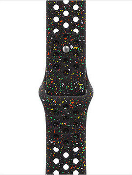 Apple Watch 42 mm Midnight Black športový remienok Nike – M/L