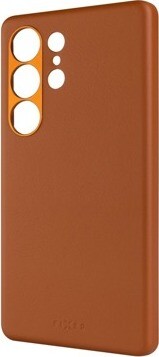 FIXED MagLeather s podporou MagSafe a Qi2 na Samsung Galaxy S25 Ultra hnedý