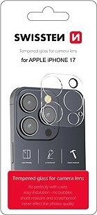 Swissten ochranné sklo na šošovky fotoaparátu pre Apple iPhone 17