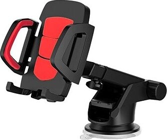 PREXIM Držiak mobilu teleskopický červený