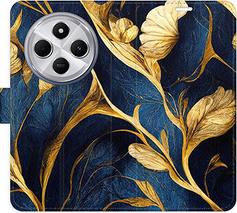 iSaprio Flip puzdro GoldBlue pre Xiaomi Redmi 14C/Poco C75