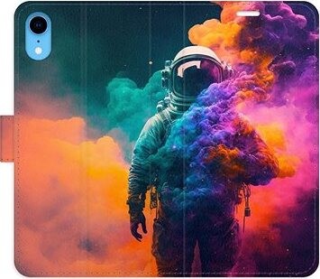 iSaprio flip puzdro Astronaut in Colours 02 na iPhone XR