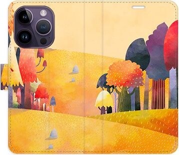 iSaprio flip puzdro Autumn Forest pre iPhone 14 Pro