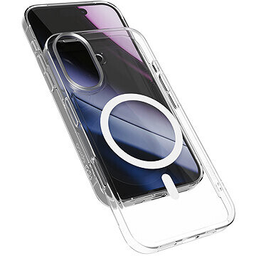 Epico SlimGlass Mag+ Case iPhone 17 – transparentný