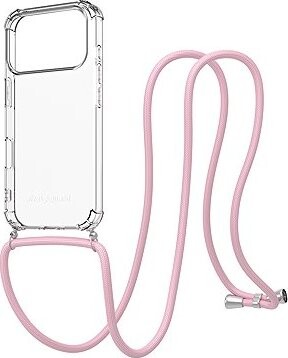 AlzaGuard Luxe Lanyard Case pre iPhone 17 Pro ružový