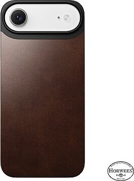 Nomad Magnetic Leather Back Rustic Brown (Horween) Magsafe iPhone Air