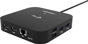 i-tec USB-C Dual HDMI Docking Station, PD 100W