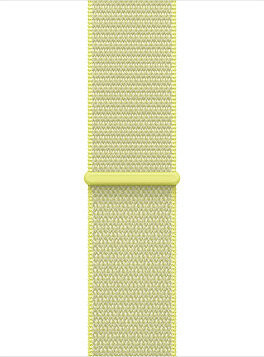 Apple Watch 42 mm neónovo žltý prevliekací športový remienok