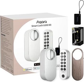 AQARA Smart Lock U200 Kit (Rev 2025), biely