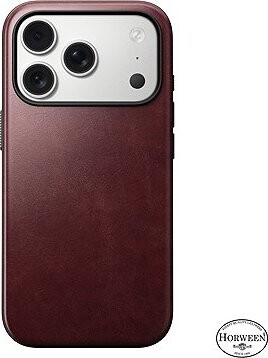 Nomad Modern Leather Case Burgundy (Horween) iPhone 17 Pro