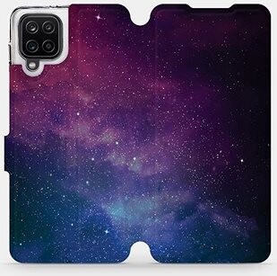 Flipové puzdro na mobil Samsung Galaxy A12 – V147P Hmlovina