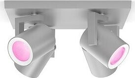 Philips Hue WACA Argenta 4× GU10 5,7 W, hliník