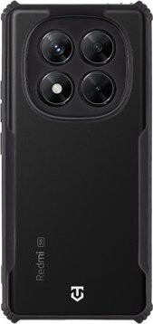 Tactical Quantum Stealth Kryt pre Xiaomi Redmi Note 14 Pre 5G Clear/Black