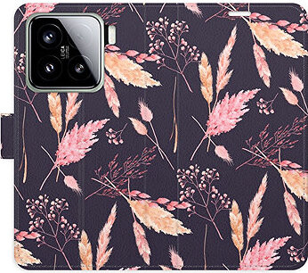 iSaprio Flip puzdro Ornamental Flowers 02 pre Xiaomi 15