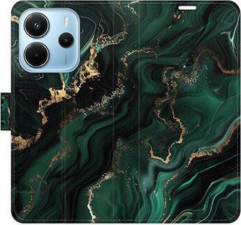 iSaprio Flip puzdro Emerald 02 pre Xiaomi Redmi Note 14