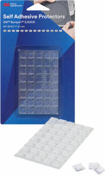3M Bumpon sada ochranných dorazov 12,7 × 3,1 mm, 40 ks