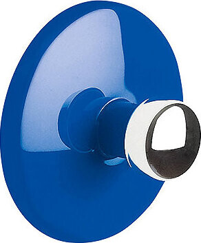 Spirella samolepiaci háčik BOWL, modrý, ABS, priemer 50 mm