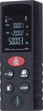 EMOS Laserový diaľkomer 40 m M0502 (bez batérií)