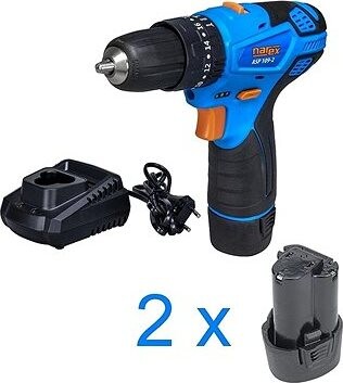 NAREX AKU vrtačka príklepová v kufri ASP 109-1 65405644 (2× 2 Ah)