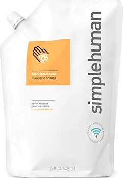 Simplehuman Hydratačné penové mydlo 828 ml, náhradná náplň s vôňou mandarínky