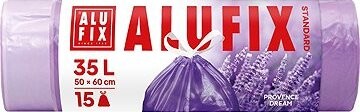 ALUFIX Standard zatahovací s vůní levandule 35 l, 15 ks