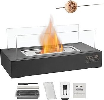 VEVOR Stolný krb 14” na vnútorné aj vonkajšie použitie
