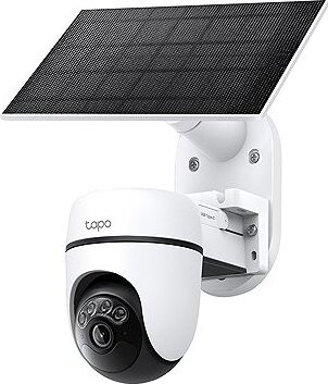 TP-Link Tapo TC90 KIT, Pan/Tilt Solar-Powered Security Camera Kit